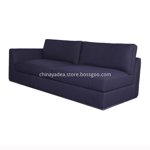 Grey Fabric Richard Left Sectional Sofa